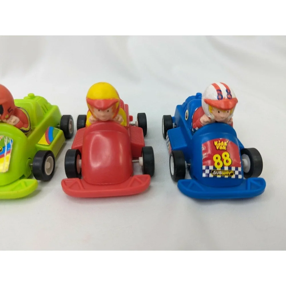 Subway Vehicle Racer Kids Pack Lot of 4‎ 1997